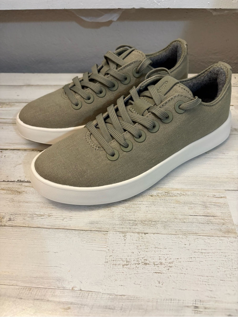 allbirds Olive Green Low-Top Sneakers women